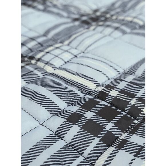 💙 NWT KAREN SCOTT Plaid Puffer Quilted Lightweight Vest SIZE L MSRP $47 - Picture 13 of 13